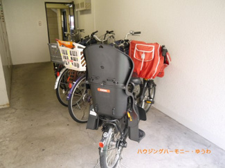 【その他共用部分】 | 建物内に、駐輪可能です。