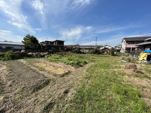 古城町土地の外観