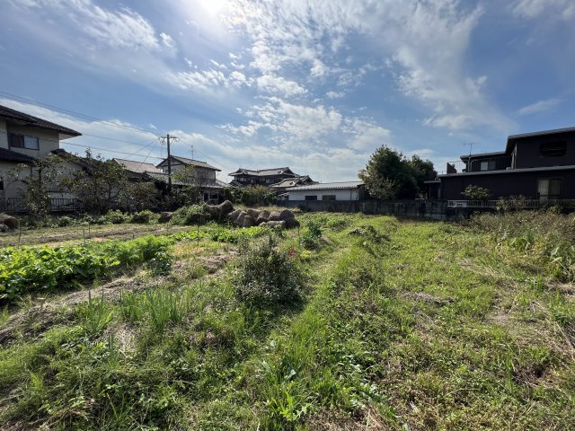 古城町土地の外観