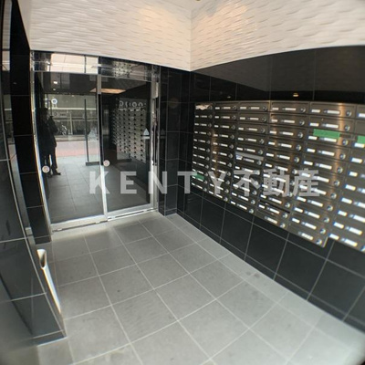 【エントランス】 | ジーベック蒲田ステーションエグゼ | ゆとりのあるエントランスです