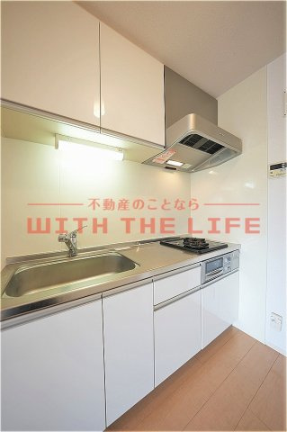 ガーデンヒルズ荒木【キャッシュバック対象】のキッチン|きれいなキッチンです
