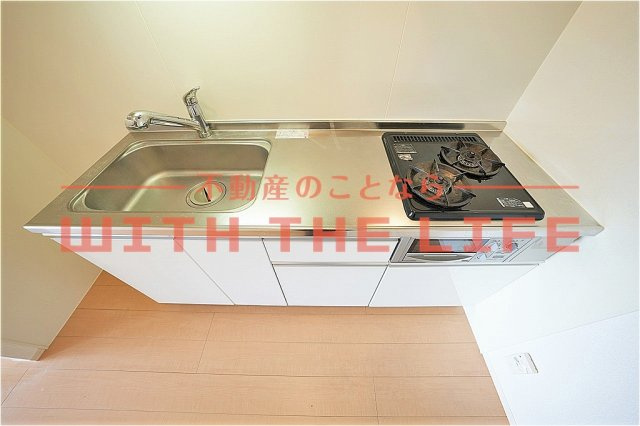 ガーデンヒルズ荒木【キャッシュバック対象】のキッチン|キッチンでお料理をお楽しみください