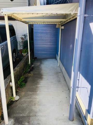 この部屋は女性専用!!ＶＩＬＬＡ　ＮＯＲＴＨＬＡＮＤのバルコニー