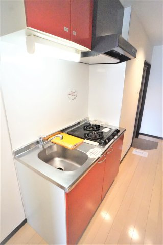 KANENARI和光前原のキッチン|角部屋ではありません