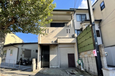 【外観】 | 伏見区醍醐構口町　店舗付き住宅