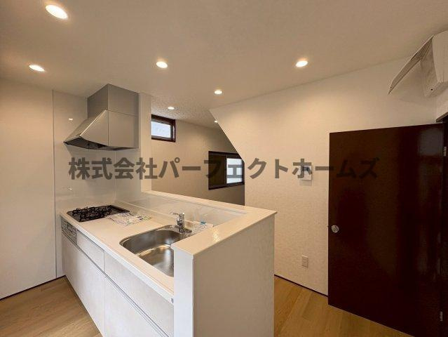 茄子作２丁目戸建て　賃貸のキッチン|使いやすいキッチンです