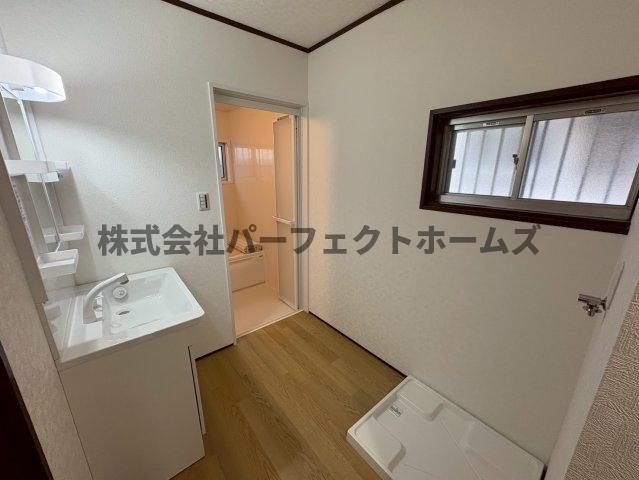 茄子作２丁目戸建て　賃貸の洗面所|洗面所です