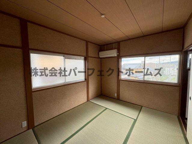 茄子作２丁目戸建て　賃貸の和室|和室があれば客間としても活用できます