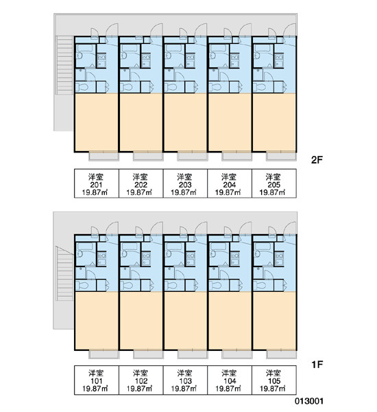 レオパレスジャパンの区画図|画像3