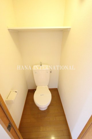 レオパレスＣａｌｍ戸倉Ⅱのトイレ