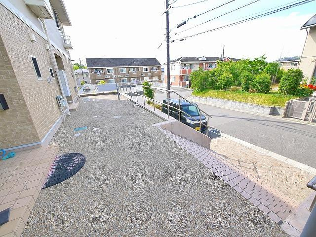 リビングタウン州見台Aのその他共用部分|共有部分もゆとりの広さです