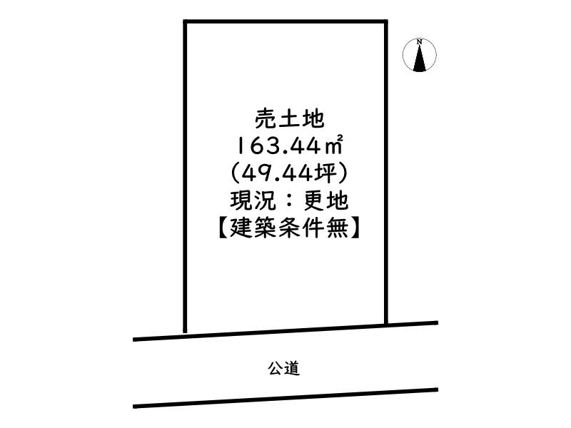 姫路市家島町坊勢／売土地の土地図