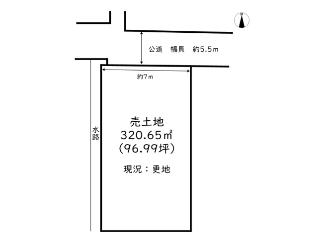 【土地図】 | 揖保郡太子町鵤／売土地