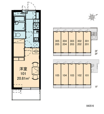 【区画図】 | 松葉