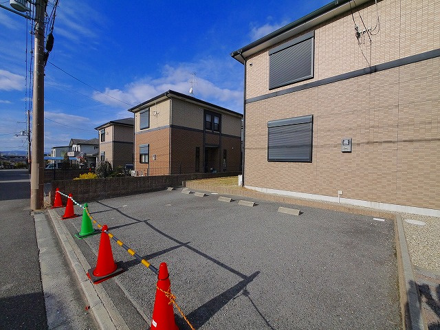 木津南戸建Aの駐車場
