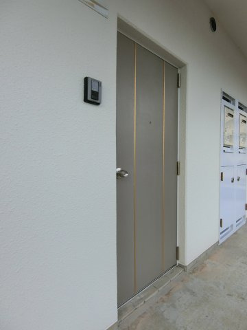 アルビヨン錦の玄関