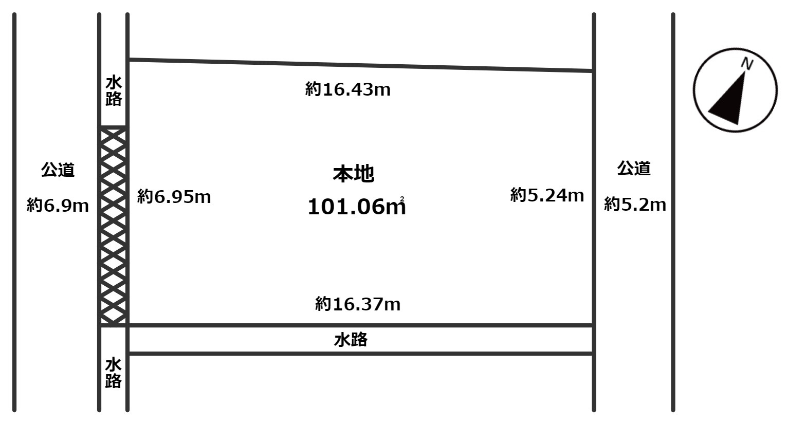 川越市今成三丁目　売地の画像
