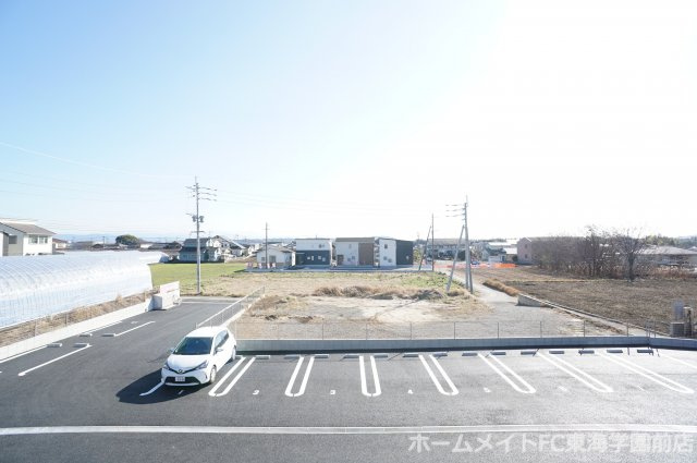熊本市北区梶尾町のアパートの展望
