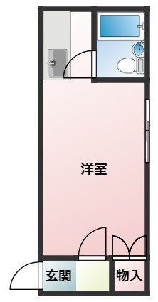 ハイツやまびこＡの間取り