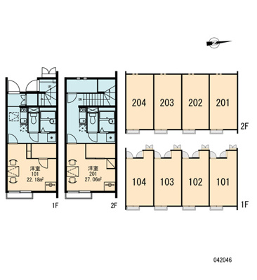 【区画図】 | レオネクスト松の富