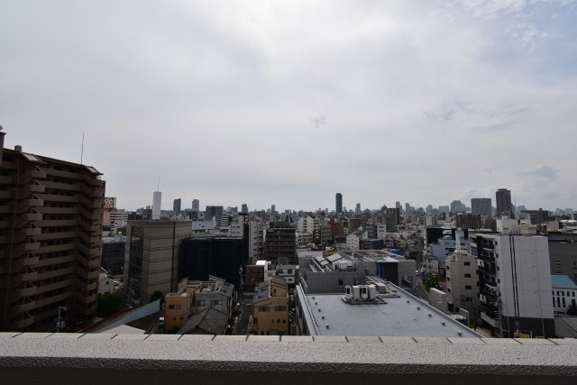 大阪市東成区大今里３丁目の賃貸マンションの展望