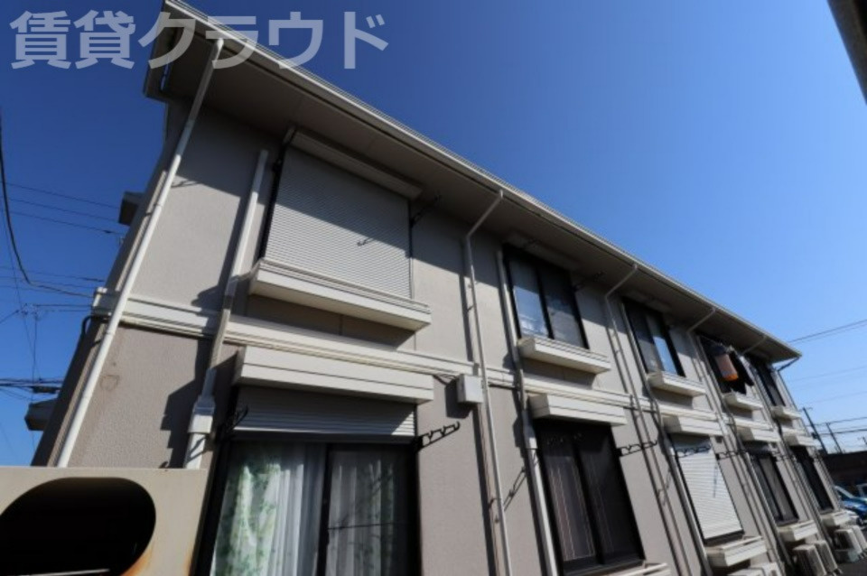 ジャックパレス　Vの外観|きれいな外観です