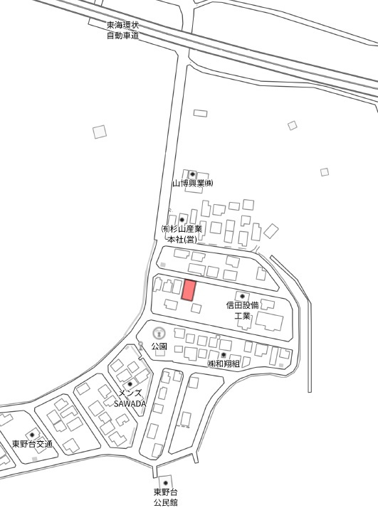 土地　東深瀬の地図|地図