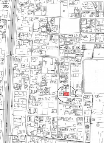 土地　世安町２丁目の地図|地図