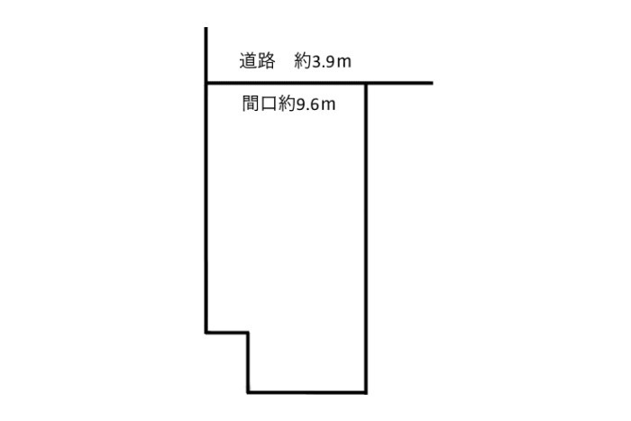 土地 那加石山町１丁目の土地図|平面図