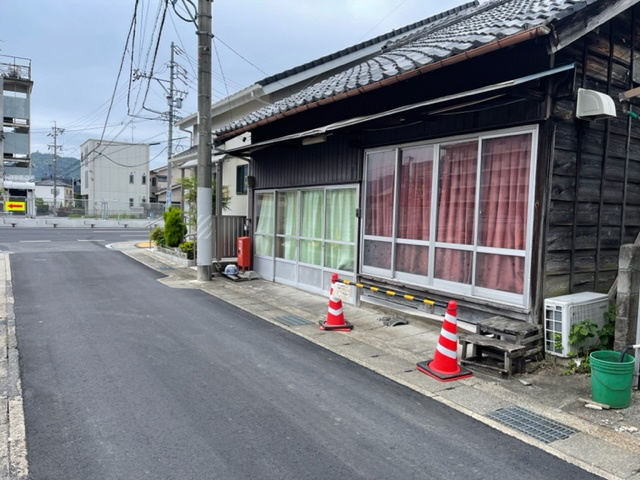 土地　則武の前面道路含む現地写真