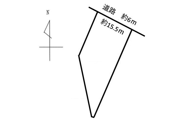 土地　佐賀の土地図|平面図