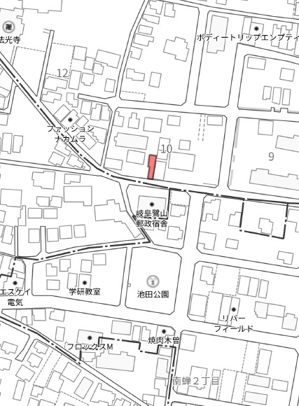 土地　鷺山東2丁目の地図|地図