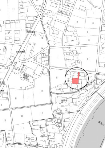 土地　中屋東の地図|地図