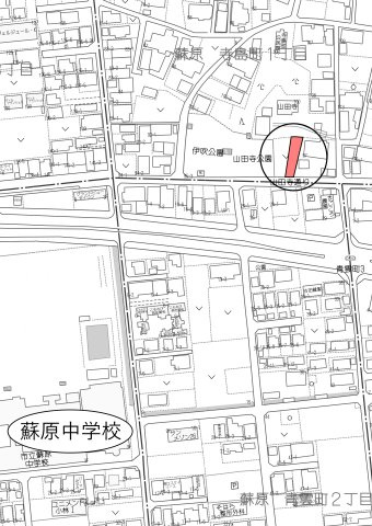 土地 蘇原寺島町１丁目の地図|地図