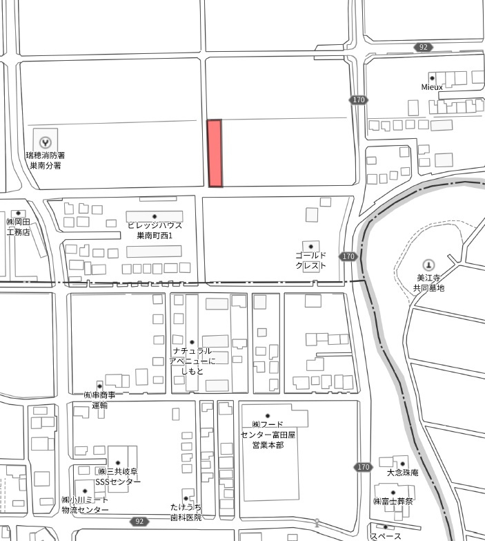 土地　森の地図