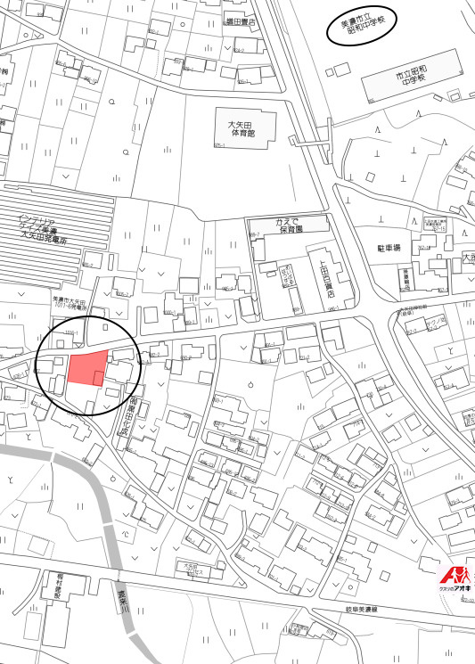土地 大矢田の地図|地図