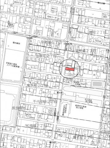 土地　万代町２丁目の地図|地図