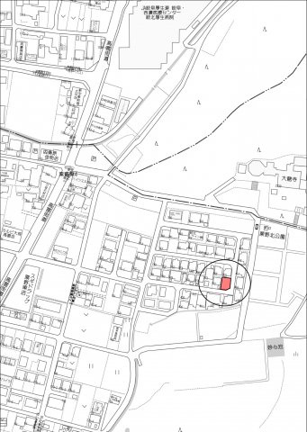 土地　粟野東４丁目の地図|地図