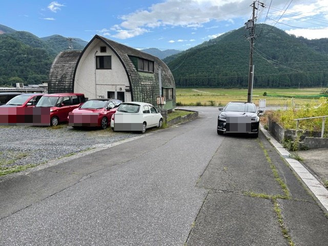 土地　谷汲長瀬の前面道路含む現地写真