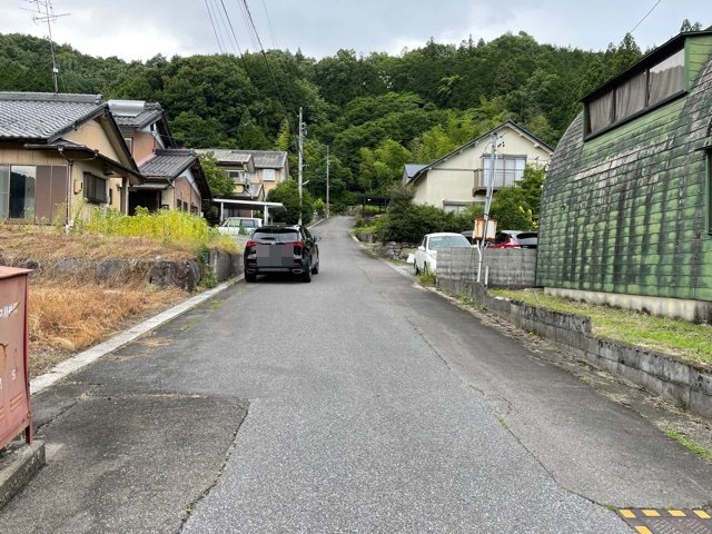 土地　谷汲長瀬の前面道路含む現地写真