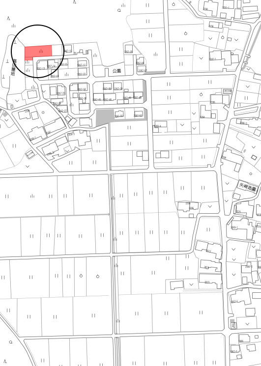 土地　梅原の地図|地図