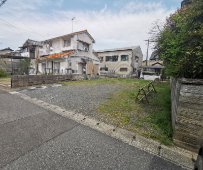 土地　折立
