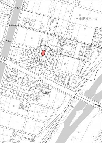 土地　折立の地図|地図