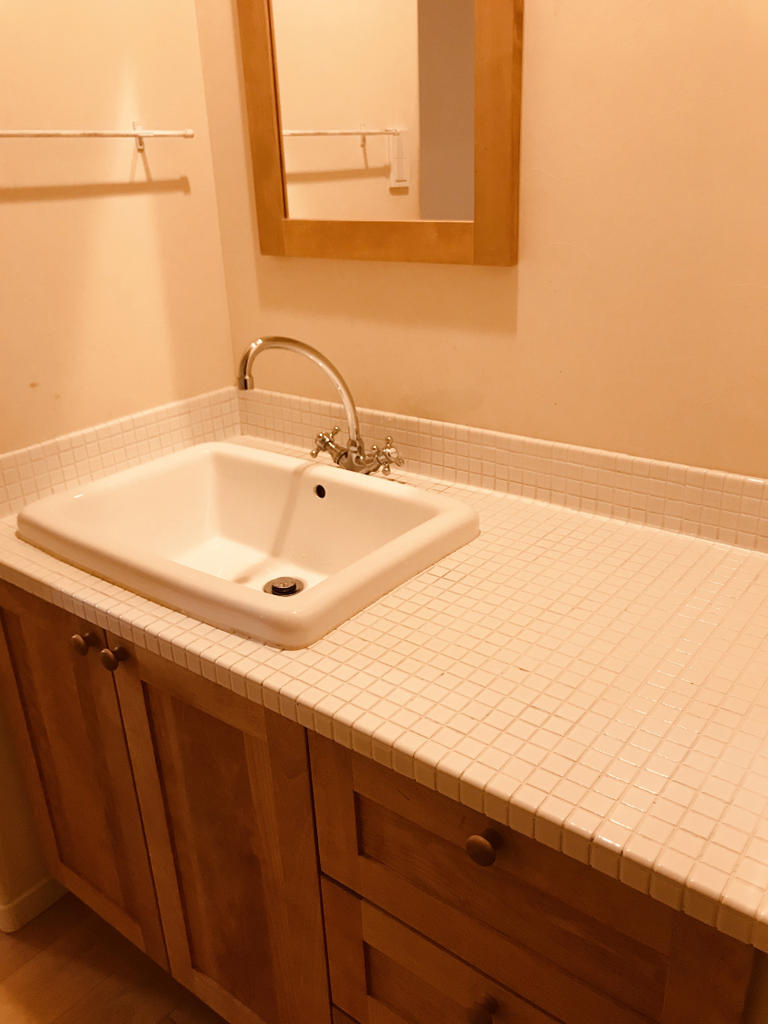 MAISON de CHARDONNAY長良東小前　の独立洗面台