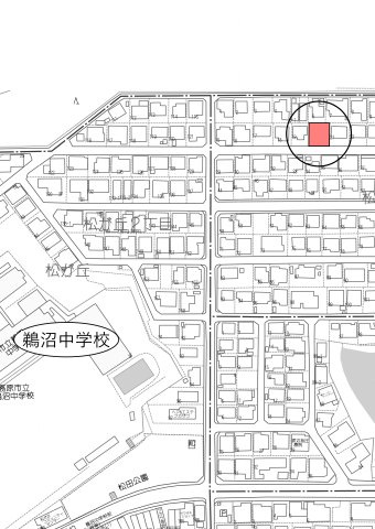 土地 松が丘３丁目の地図|地図