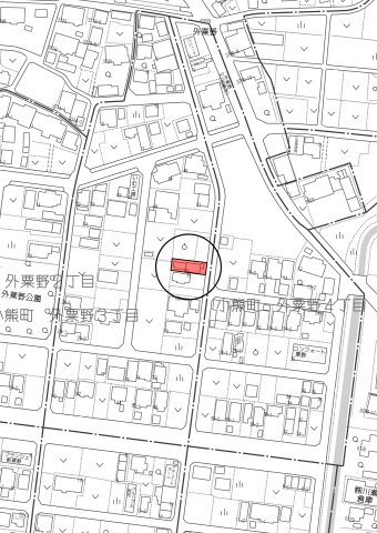 土地 小熊町外粟野３丁目の地図|地図