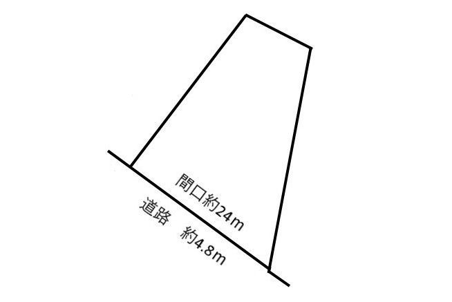 土地　茂地の土地図|平面図