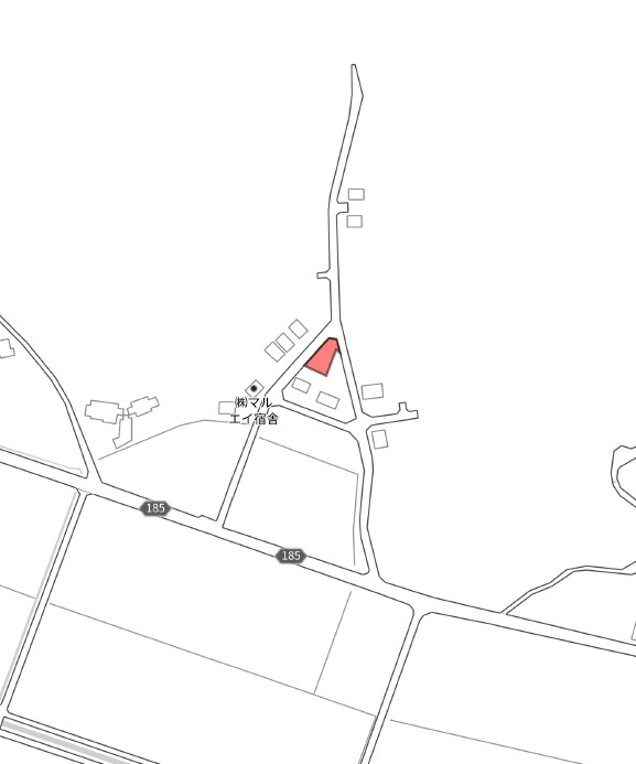 土地　松尾の区画図|地図