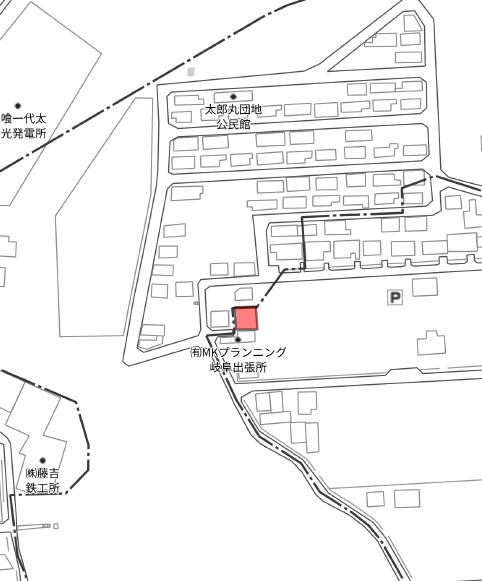 土地　太郎丸北浦の地図|地図