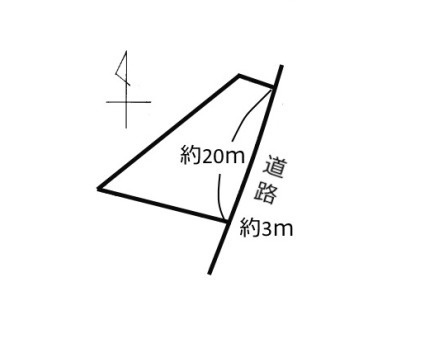 土地　則武の土地図|平面図